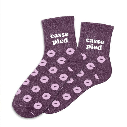 Chaussettes à paillettes: Casse pied