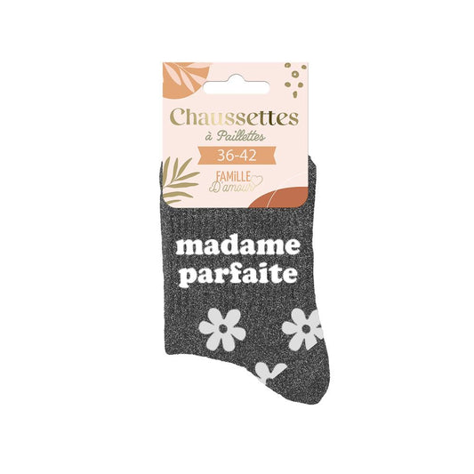 Chaussettes à paillettes: Madame parfaite