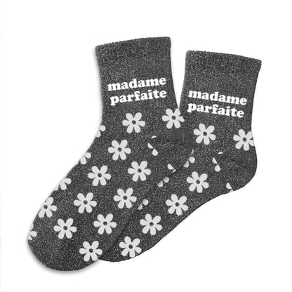 Chaussettes à paillettes: Madame parfaite