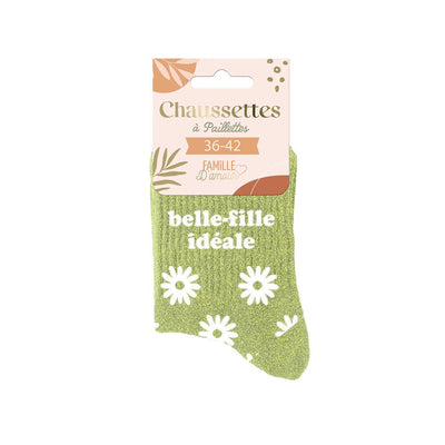 Chaussettes à paillettes: Belle-fille idéale