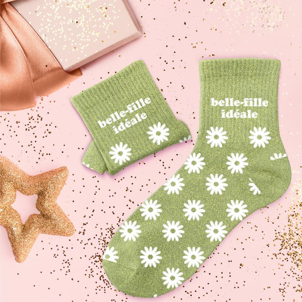 Chaussettes à paillettes: Belle-fille idéale