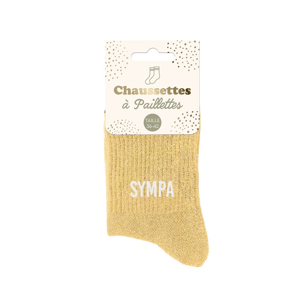 Chaussettes à paillettes: Sympa