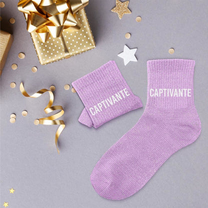 Chaussettes à paillettes: Captivante