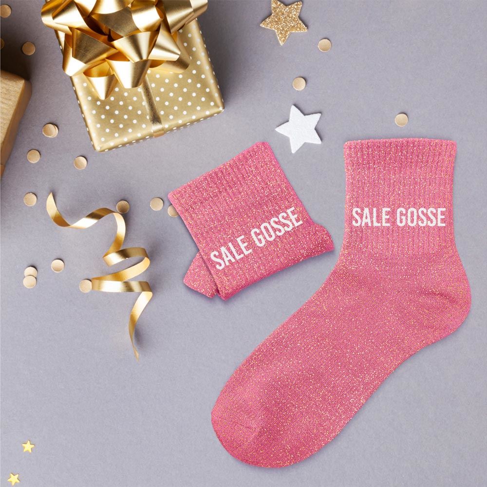 Chaussettes à paillettes: Sale gosse