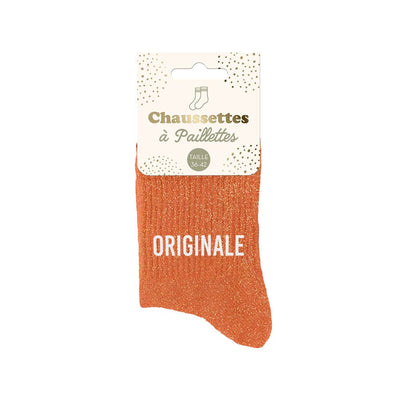 Chaussettes à paillettes: Originale
