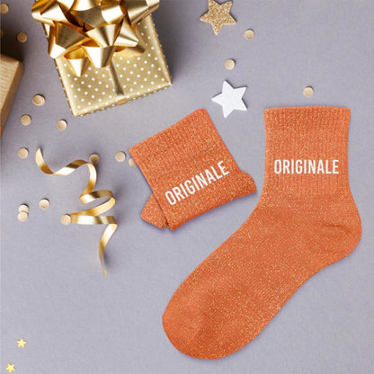Chaussettes à paillettes: Originale