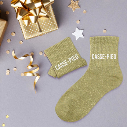 Chaussettes à paillettes: Casse-pied