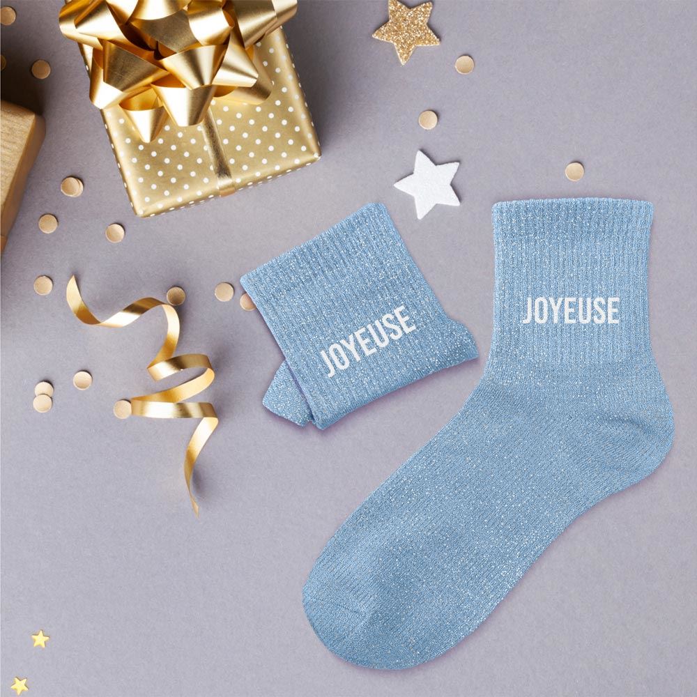Chaussettes à paillettes: Joyeuse