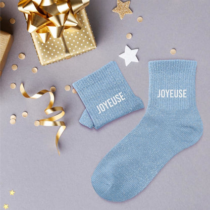 Chaussettes à paillettes: Joyeuse