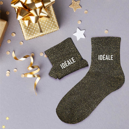 Chaussettes à paillettes: Idéale