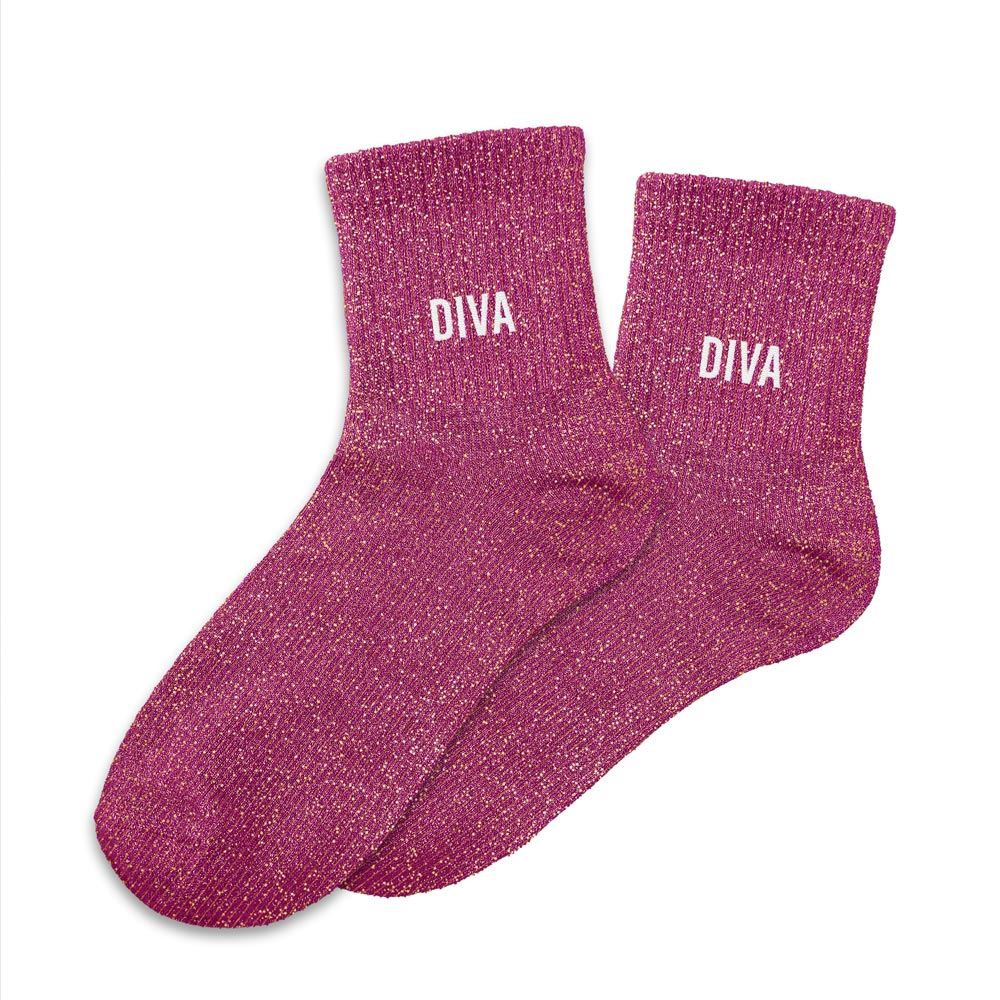 Chaussettes à paillettes: Diva