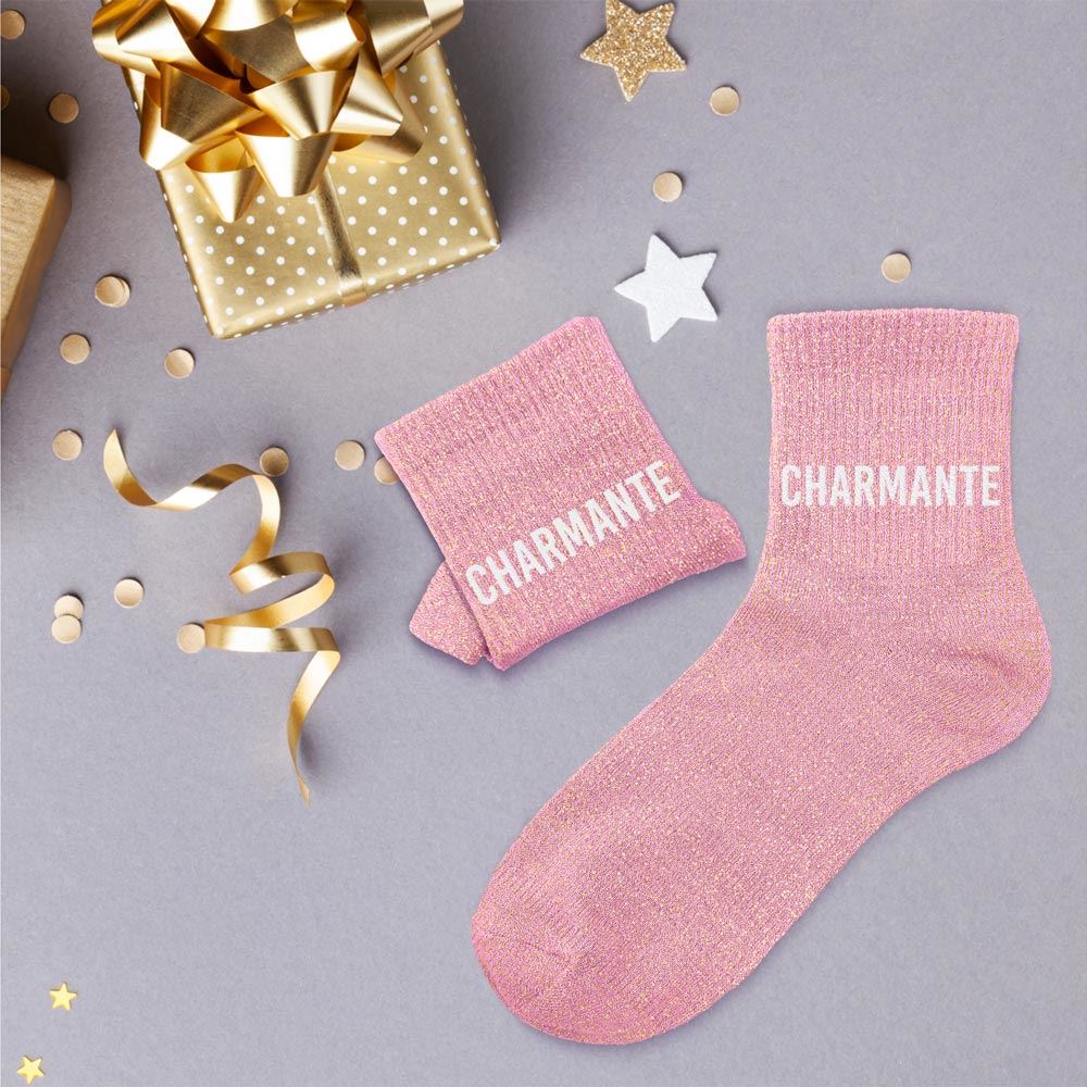 Chaussettes à paillettes: Charmante