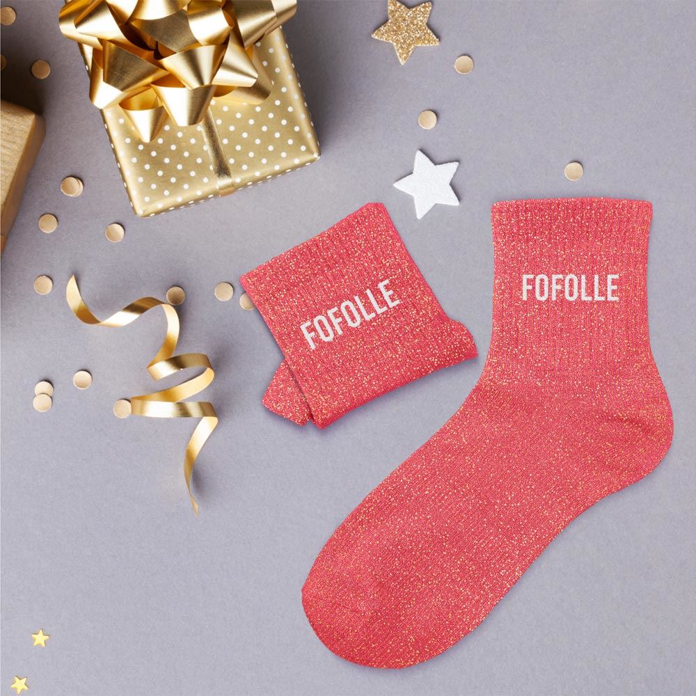 Chaussettes à paillettes: Fofolle