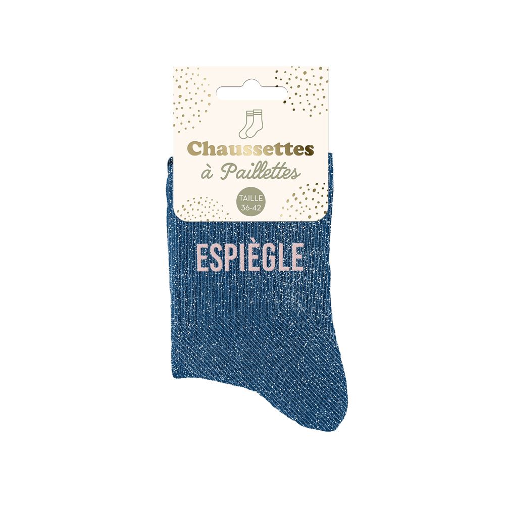 Chaussettes à paillettes: Espiègle