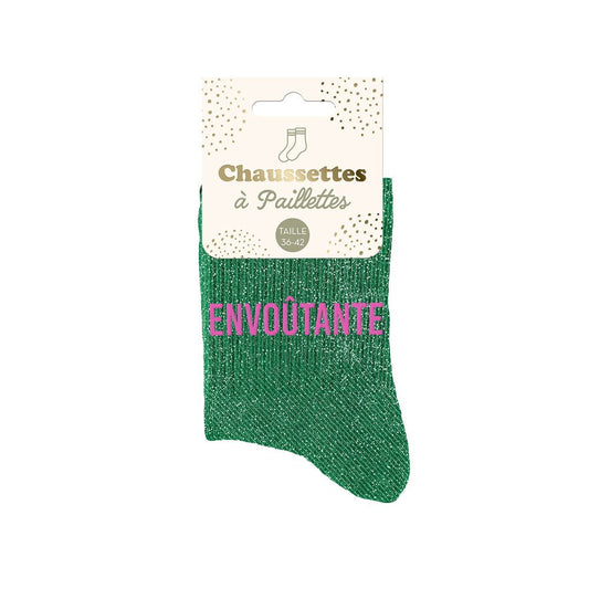 Chaussettes à paillettes: Envoutante