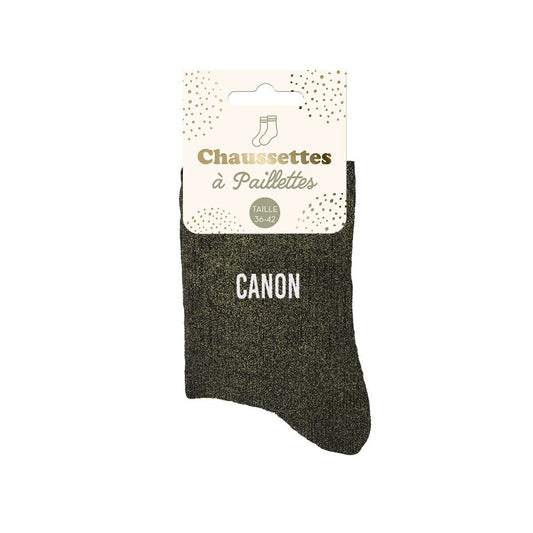 Chaussettes à paillettes: Canon