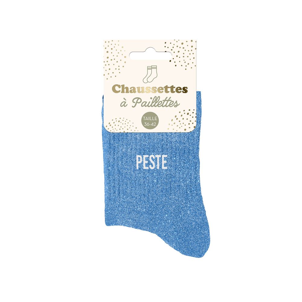 Chaussettes à paillettes: Peste