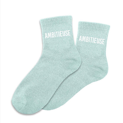 Chaussettes à paillettes: Ambitieuse