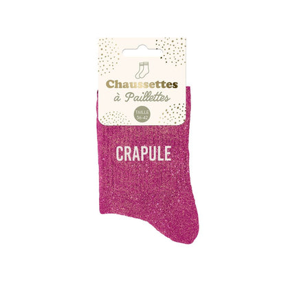 Chaussettes à paillettes: Crapule