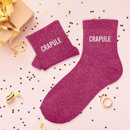 Chaussettes à paillettes: Crapule