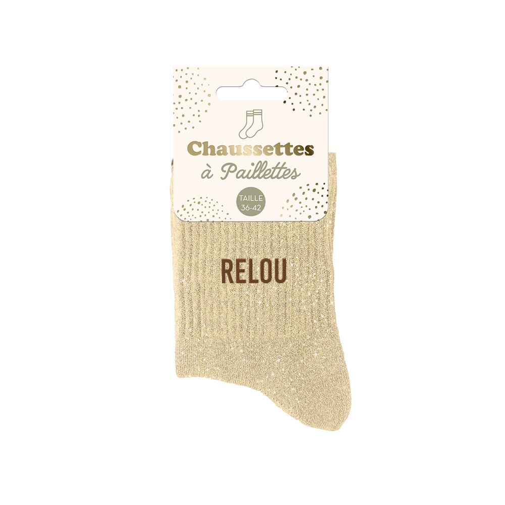 Chaussettes à paillettes: Relou