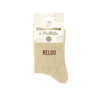 Chaussettes à paillettes: Relou