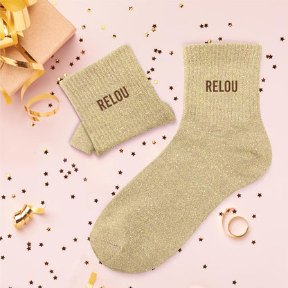 Chaussettes à paillettes: Relou