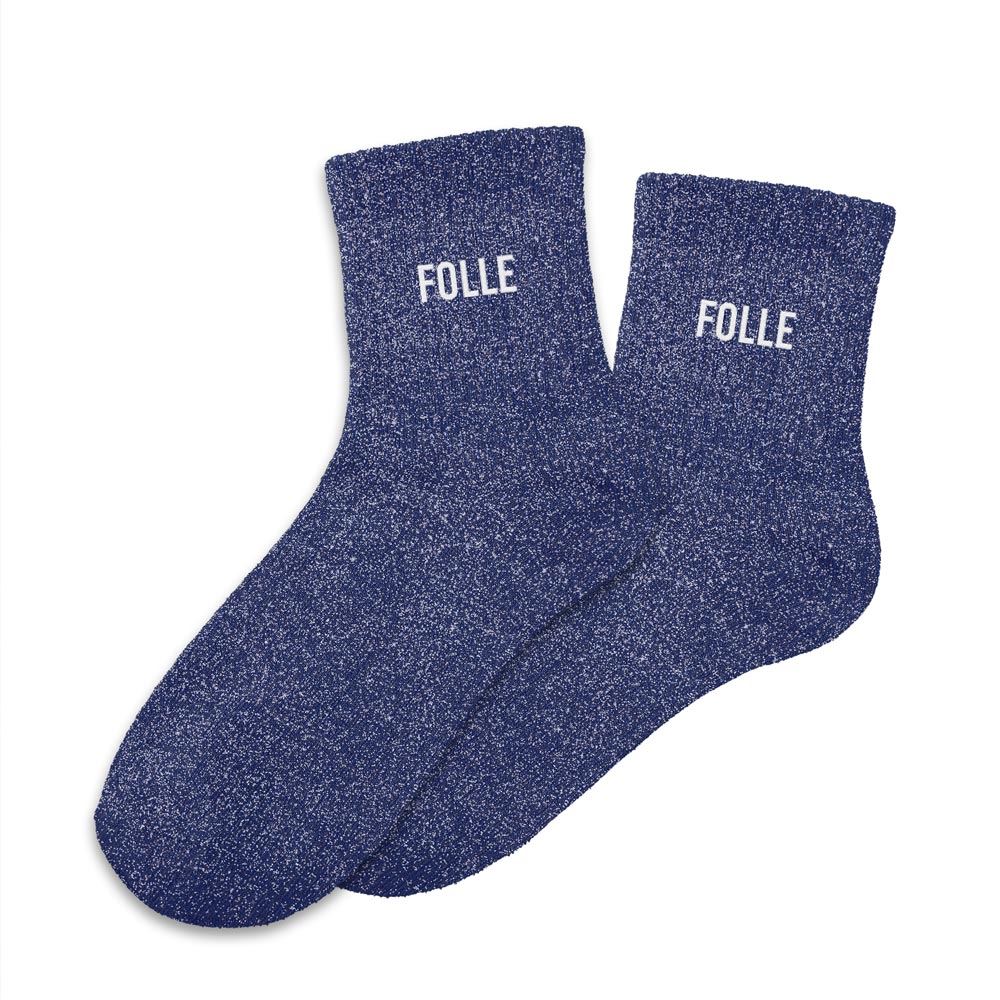 Chaussettes à paillettes: Folle