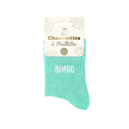 Chaussettes à paillettes: Bimbo