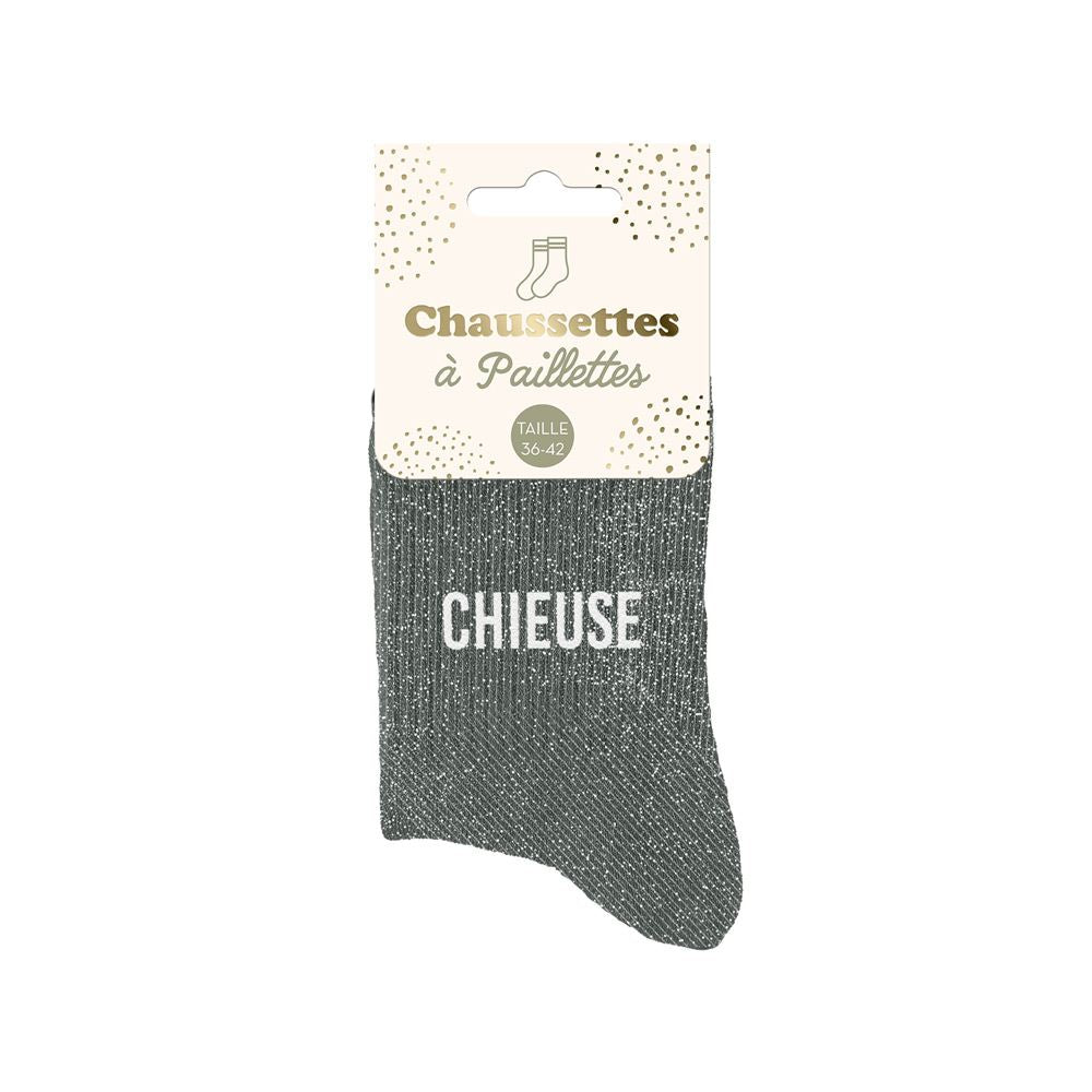 Chaussettes à paillettes: Chieuse