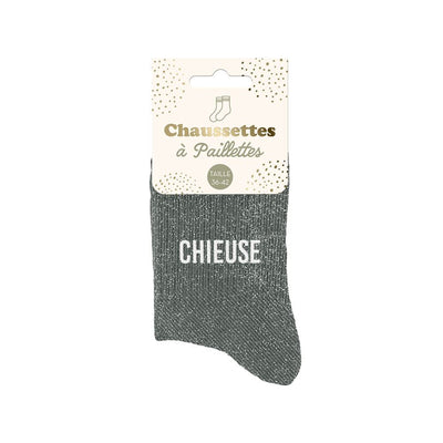 Chaussettes à paillettes: Chieuse
