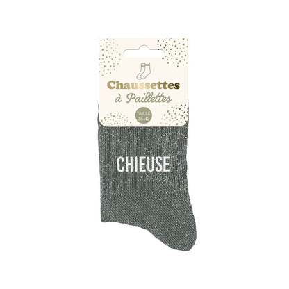Chaussettes à paillettes: Chieuse