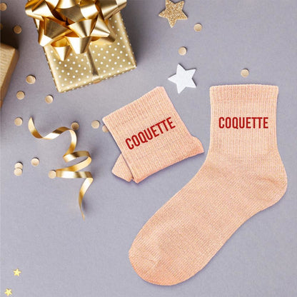 Chaussettes à paillettes: Coquette