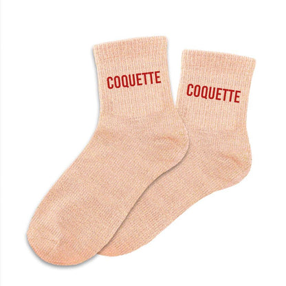 Chaussettes à paillettes: Coquette