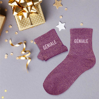 Chaussettes à paillettes: Géniale