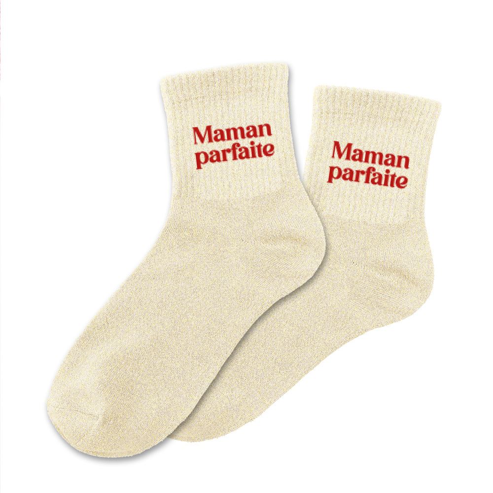 Chaussettes à paillettes: Maman parfaite