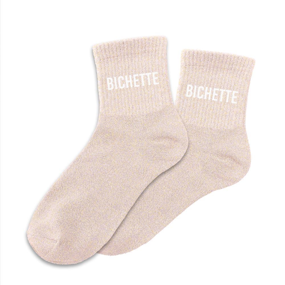Chaussettes à paillettes: Bichette