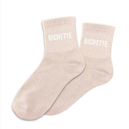 Chaussettes à paillettes: Bichette