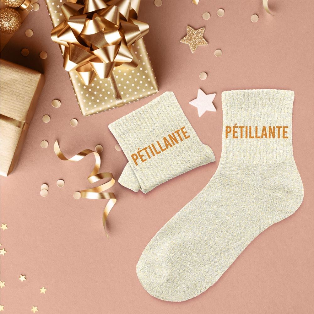 Chaussettes à paillettes: Pétillante
