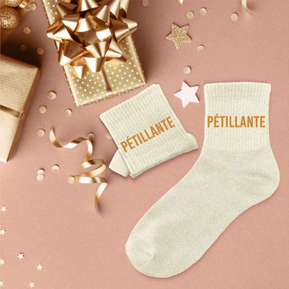 Chaussettes à paillettes: Pétillante