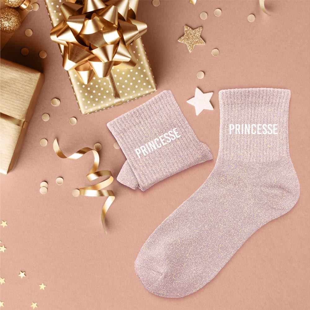 Chaussettes à paillettes: Princesse