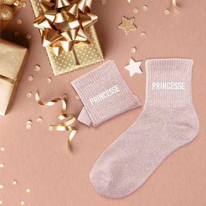 Chaussettes à paillettes: Princesse