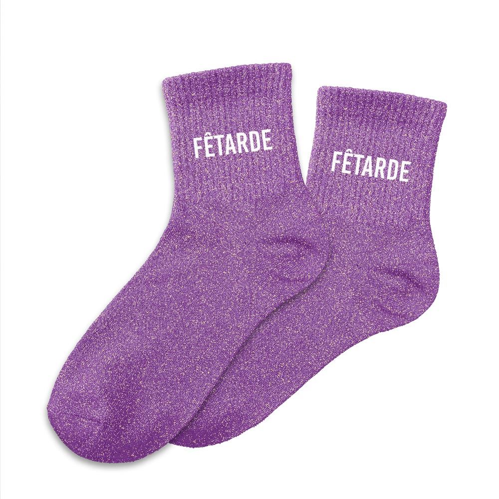 Chaussettes à paillettes: Fêtarde