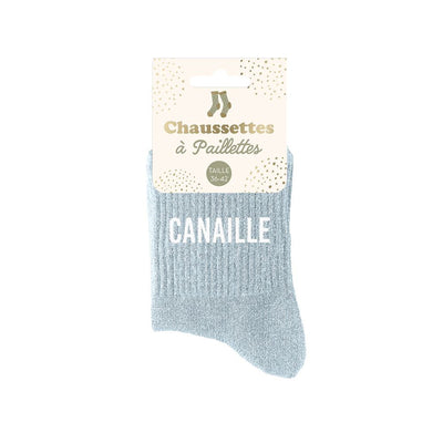 Chaussettes à paillettes: Canaille