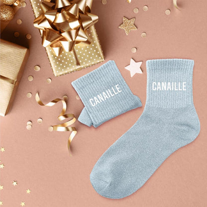 Chaussettes à paillettes: Canaille