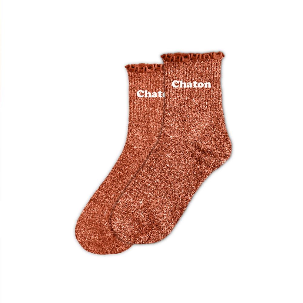 Chaussettes à paillettes: Châton