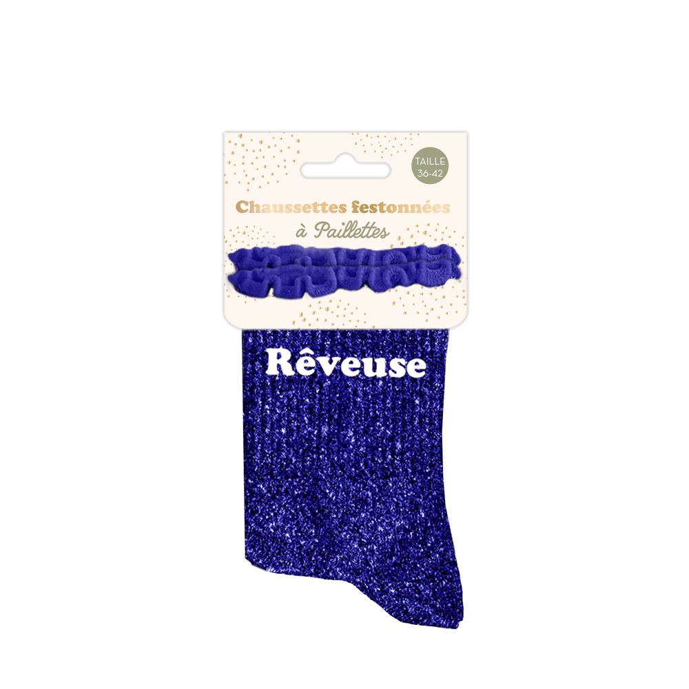 Chaussettes à paillettes: Rêveuse