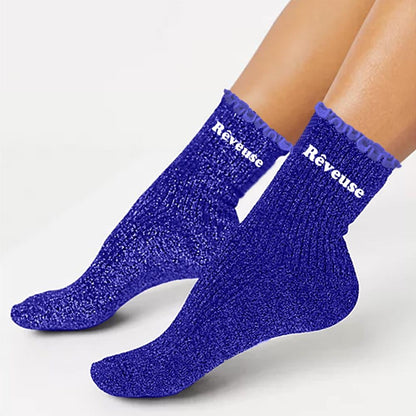 Chaussettes à paillettes: Rêveuse