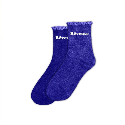 Chaussettes à paillettes: Rêveuse