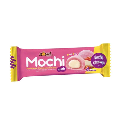 Mochi Royal Family saveur cheesecake aux fraises
